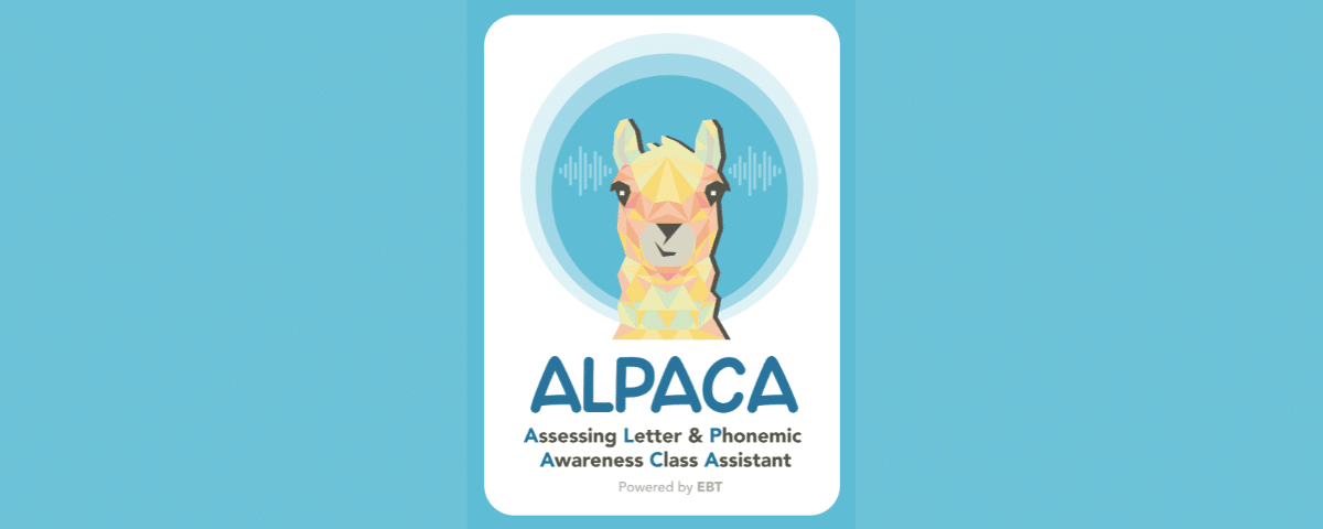 Young children using the Alpaca AI tool for early dyslexia screening in an Irish classroom